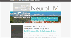 Desktop Screenshot of neurohiv.com