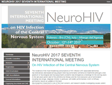 Tablet Screenshot of neurohiv.com